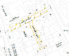Map of suspension on Academy Street
