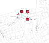 Map of closure on Globe Park