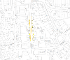 Map of suspension on Race Road