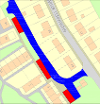 Map of suspension on Burnside Terrace