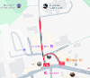 Map of closure on Kirkgate