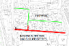 Map of closure on Craigton Place