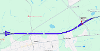 Map of closure on A801