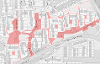 Map of closure on Graham Way