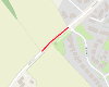 Map of closure on Oakbank Road