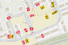 Map of closure on Jura Avenue