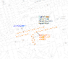 Map of suspension on West Main Street