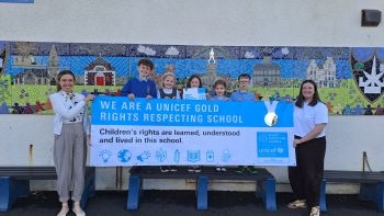 Linlithgow Primary School receives prestigious UNICEF UK Gold Award Icon