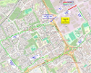 Map of closure on Houston Road