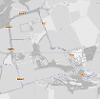 Map of closure on B8047