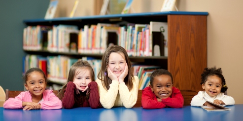 Library Children Banner: Link to 'Children and Young People' Library Children Banner